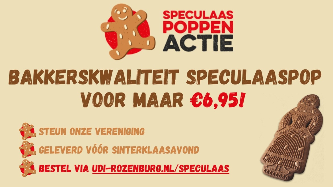 Speculaaspoppenactie 2025